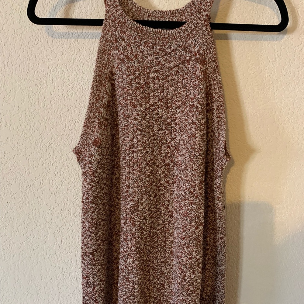 Knit tank top